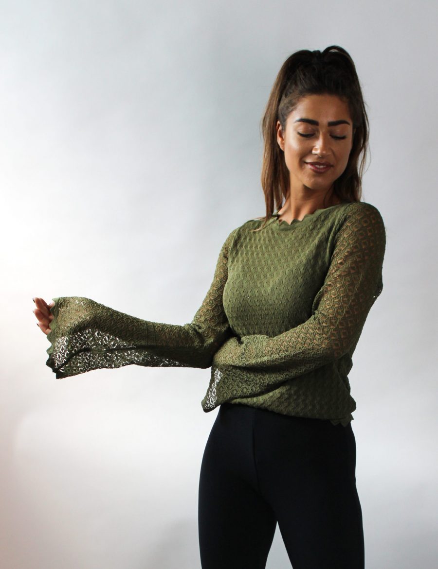 Ambika top chique flair zijkant