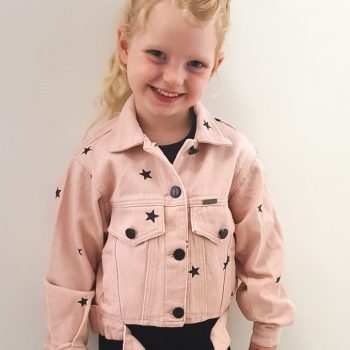 Ambika kids stars jacket voorkant